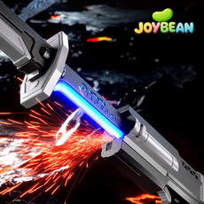 조이빈 LED 불꽃 연기 효과 광선검 장난감칼 소리나는 불빛검, 검정(81cm), 1개