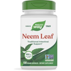 네이쳐스웨이 님 리프 475mg 베지테리안 캡슐, 1개, 100정