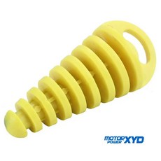 파이프 보호기 배기 플러그 테일 고무 에어 블리더 소음기 워시 오토바이 먼지 자전거 모토 크로스, 1개