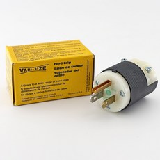 HUBBELL 醫療級插頭 15A 125VAC NEMA 5-15P, 1個, 8215C/顆, 8215C