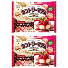 컨트리맘 초코칩쿠키 바닐라 8개입 & 딸기 치즈 케이크 맛 8개입, 2개