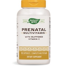 Nature's Way 然萃維 孕婦維生素礦物質膠囊, 180顆, 1罐