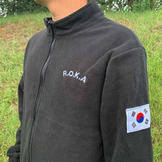 땡큐솔져 ALL자수 ROKA 보아털 후리스