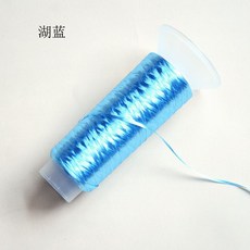 永順 四股絨線 綁主體樹枝 diy髮簪飾品配件纏花線, 湖藍,【400米4股】已售35000卷, 1個