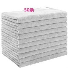 美髮店專用毛巾 包頭巾, 1個, 淺灰色,35-75加厚30條裝