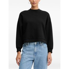 아르마니익스체인지 모크 넥 스웨트셔츠