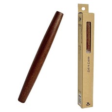 Smoa 원목 옻칠 밀대 30cm 1P 우드 원목 반죽 주방 홍두깨 smoa*011579001EA sou+7501vR