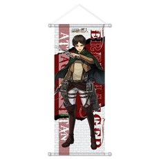 진격거 벽걸이 포스터 진격의 거인 애니 만화 캐릭터 일러스트 그림 장식품, A(75x28cm)