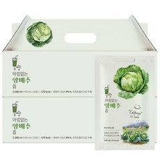 몽땅 아낌없는 양배추즙, 60개, 100ml