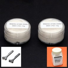 현대모비스 썬루프 구리스 12g 브러쉬 세트 2개 총 24g 정품 부품번호 816853S000 슬라이딩 도어 금속 플라스틱 고무, 1세트