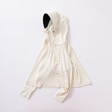 防曬衣男女遮陽輕薄原紗冰感防曬服連帽面罩防紫外線外出衣, 130 【建議體重28-34公斤】