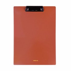 PENROTE 輕量板夾 A4尺寸 辦公文件夾, 磚紅, 1個