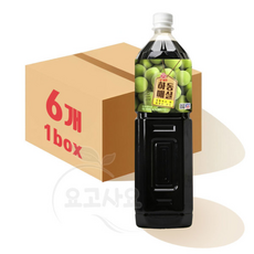 오뚜기 오쉐프 하동매실 매실농축액 한박스, 6개, 1.5L