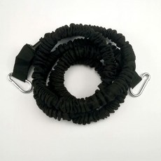 허리 달리기 밴드 저항 탄성 로프 농구 육상 훈련 근력 강화 스트랩, 블랙 1.2m 35lb 저항 밴드 B, 1개, 1kg