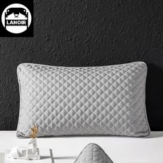 라누아 먼지없는 퀼팅 누빔 베개커버 2P