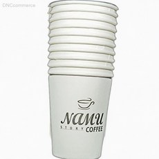 나무스토리 300ml 테이크아웃 종이컵 뚜껑 세트 10p 핫컵 차용컵, 1개, 상세페이지 기재