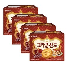 크라운산도 밤티라미수 161g 4개
