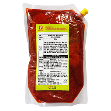 [먹깨비네] 아워홈 쫄면양념장 2kg 대용량, 1개