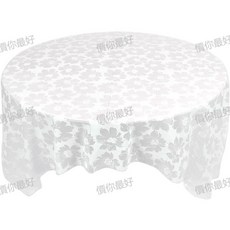 【一百張】一次性臺佈塑料牡丹桌佈防水防油加厚圓桌方桌傢用婚慶, 1個, 新品上新：五十張,加厚白牡丹160cm*160cm