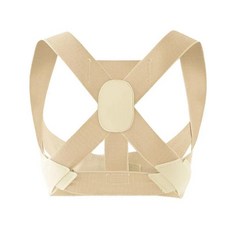 성인 꼽추 뒤로 스트레칭 백 오픈 어깨 요추 벨트, 1개, B. Skin tone