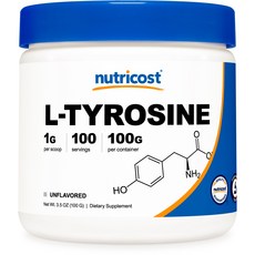 nutricost 谷氨酰胺蛋白保健粉, 1個, 100克