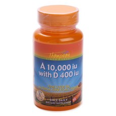 THOMPSON 維生素A+D軟膠囊, 1個, 30 件