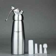 프로 베이킹 생크림 믹싱기 휘핑기 제빵, 알루미늄 합금 500ml, 기본 색상