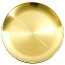 不銹鋼圓盤 加厚鋼材 不鏽鋼餐盤 蒸盤 烤肉盤 料理盤 露營用品, 1個, 20cm