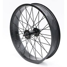 퀄리스포츠 20인치 4.0 팻바이크 전기자전거 프론트 휠 앞바퀴 Q맥스 팻 리미티드 볼트B 볼트S 엑스트론, 1개