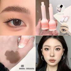 Cappuvini 水眉筆 速乾防水防汗 持久不脫妝, 1個, 桃粉毛絨水眉筆#03