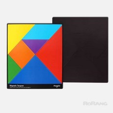 로랑마켓 자석 칠교놀이 학생용 수학교구 도형퍼즐 창의수학교구