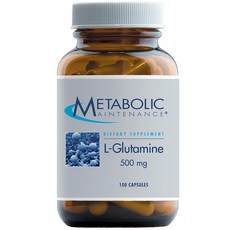 METABOLICMAINTENANCE L-谷氨酰胺 500mg 膠囊, 100顆, 1罐