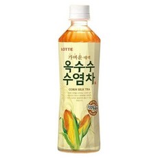 롯데칠성 롯데 옥수수수염차 500ml x 24PET, 없음