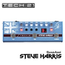 Tech21 Steve Harris SansAmp SH1 스티브 해리스 산스앰프