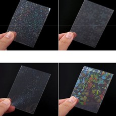 한빛 10P 포토 슬리브 57x88mm 홀로그램비닐, 하트