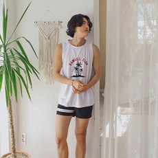 베라프 두줄라인 남자 여자 커플 비치팬츠 보드숏 수영복 바지