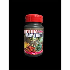 樂樂魚 幼龜專用飼料（浮水）澤龜飼料 烏龜飼料 水龜飼料 幼龜飼料 高誘引 高成長, 1個, 幼龜專用飼料100ml