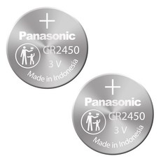 파나소닉 수은전지 CR2450 벌크1입 3V 620mAh, 2개입, 1세트