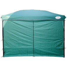 通用防水圍布 快搭式遮陽棚/遮雨棚/客廳帳/炊事帳/活動帳棚 藍色銀膠有拉鍊圍布 加長邊布, 藍色，深綠色