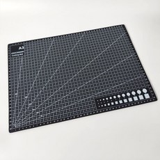 두툼한 컷팅매트 커팅 매트 데스크 책상 고무판 보호, 녹색