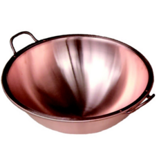 一法 AHA 3010 專業雙耳銅鍋 (45cm), 1個