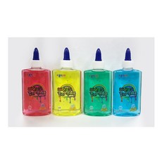 팬시모아 종이나라 레인보우 컬러 액체풀 147ml, 초록, 1개