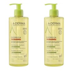 아더마 샤워오일 엑소메가 컨트롤 바디워시 500ml x2개 ADERMA