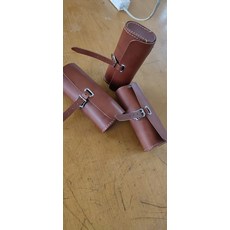 自行車工具包 老車 英式車鞍座包 自行車尾包 純皮, 如圖所示, 1個