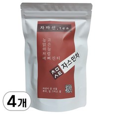 차마신티 자스민차 티백 깔끔한 맛의 자스민우롱 블렌딩차, 4개, 1g, 50개입