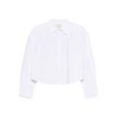 캘빈클라인 크롭 셔츠