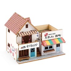 오미사꿀빵 DIY 작은 소형 미니 우드공예 조립DIY 49682EA 1(ea)