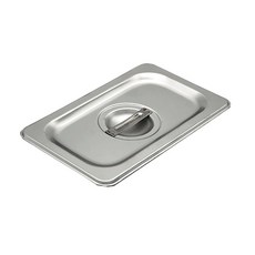 304 NSF식품 승인 사각 견고한 업소용 냉장고 반찬 스텐 밧드 바트, 1/9 (175x11mm) × 뚜껑만, 1개