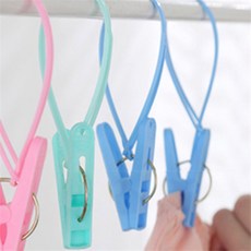 이유짱 걸이형 빨래집게 빨래건조걸이