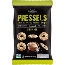 드림 프레첼 칩 프레셀 참깨 내추럴 201.3g Dream Pretzel Chip Pressel Sesame natural 7.1 oz, 1개